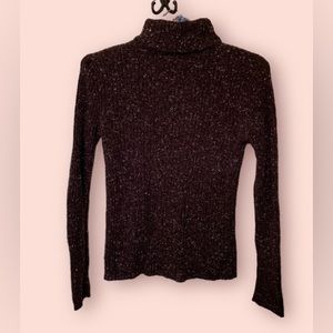 Brown Turtleneck Sweater XS
